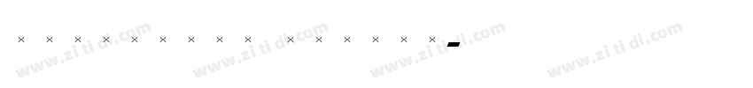 ArnhemTab Normal字体转换